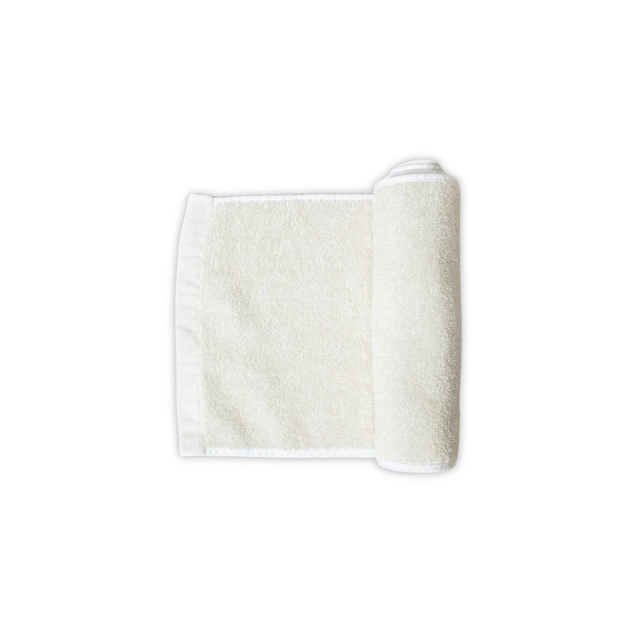 Sasawashi body scrub towel on a white background