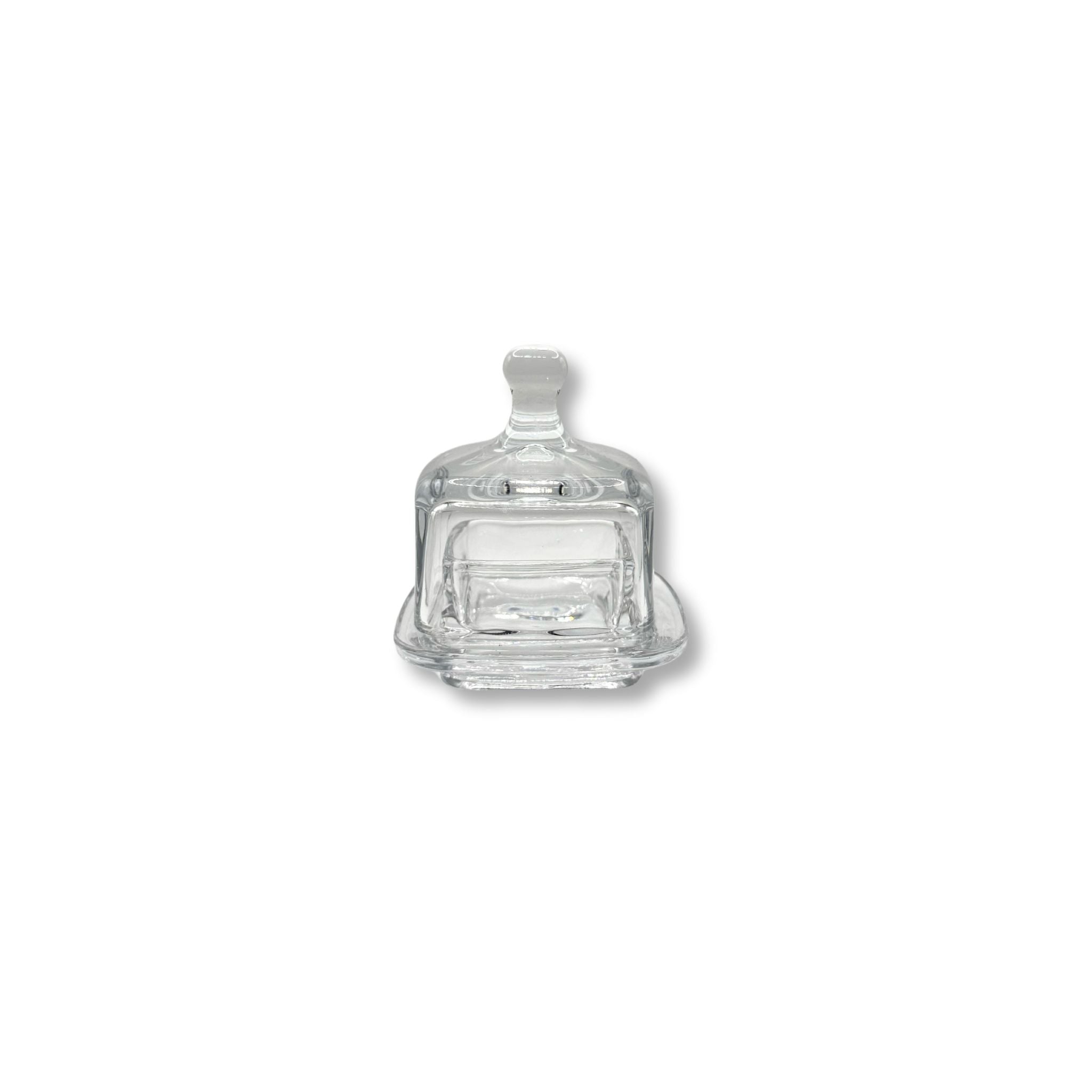Image of Earth & Nest's Cloche square condiment glass container