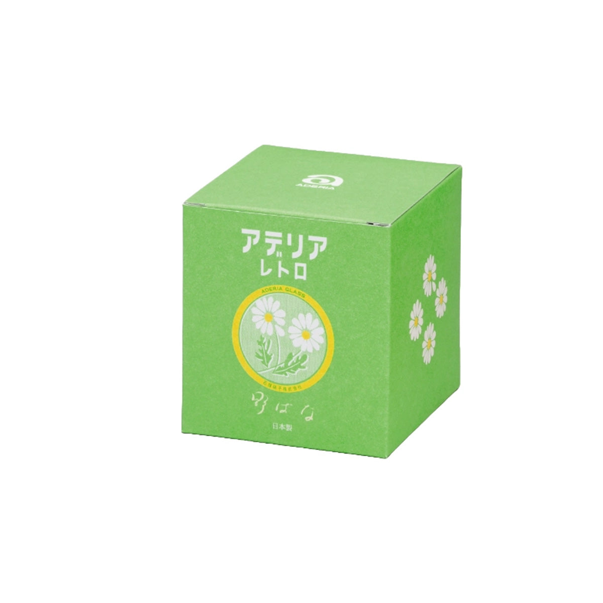 Green package box for the Daisy Aderia Retro Jar