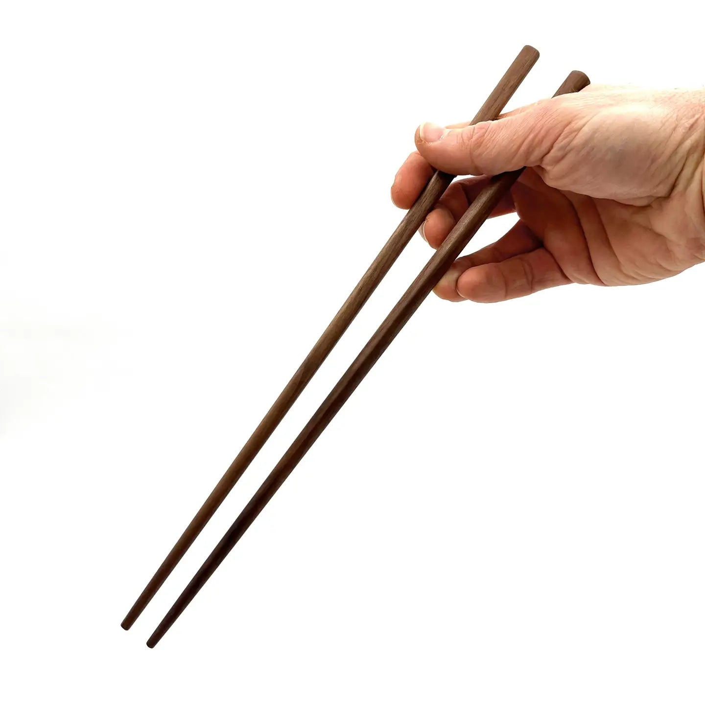 13” Walnut Wood Cooking Chopsticks