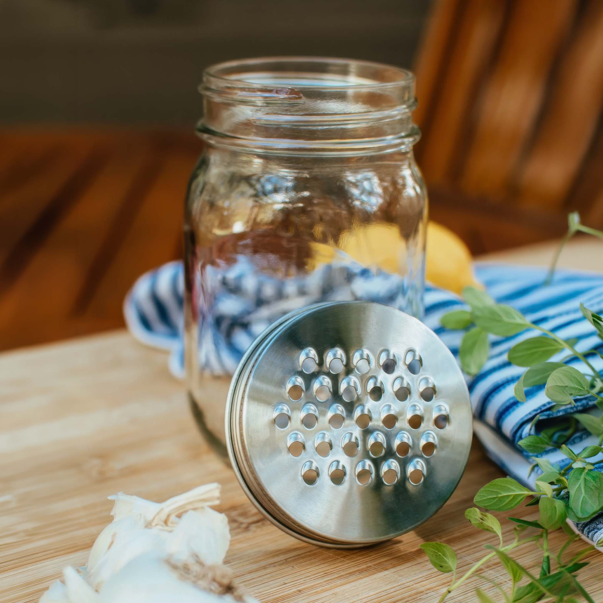 Mason Jar Grater Lid