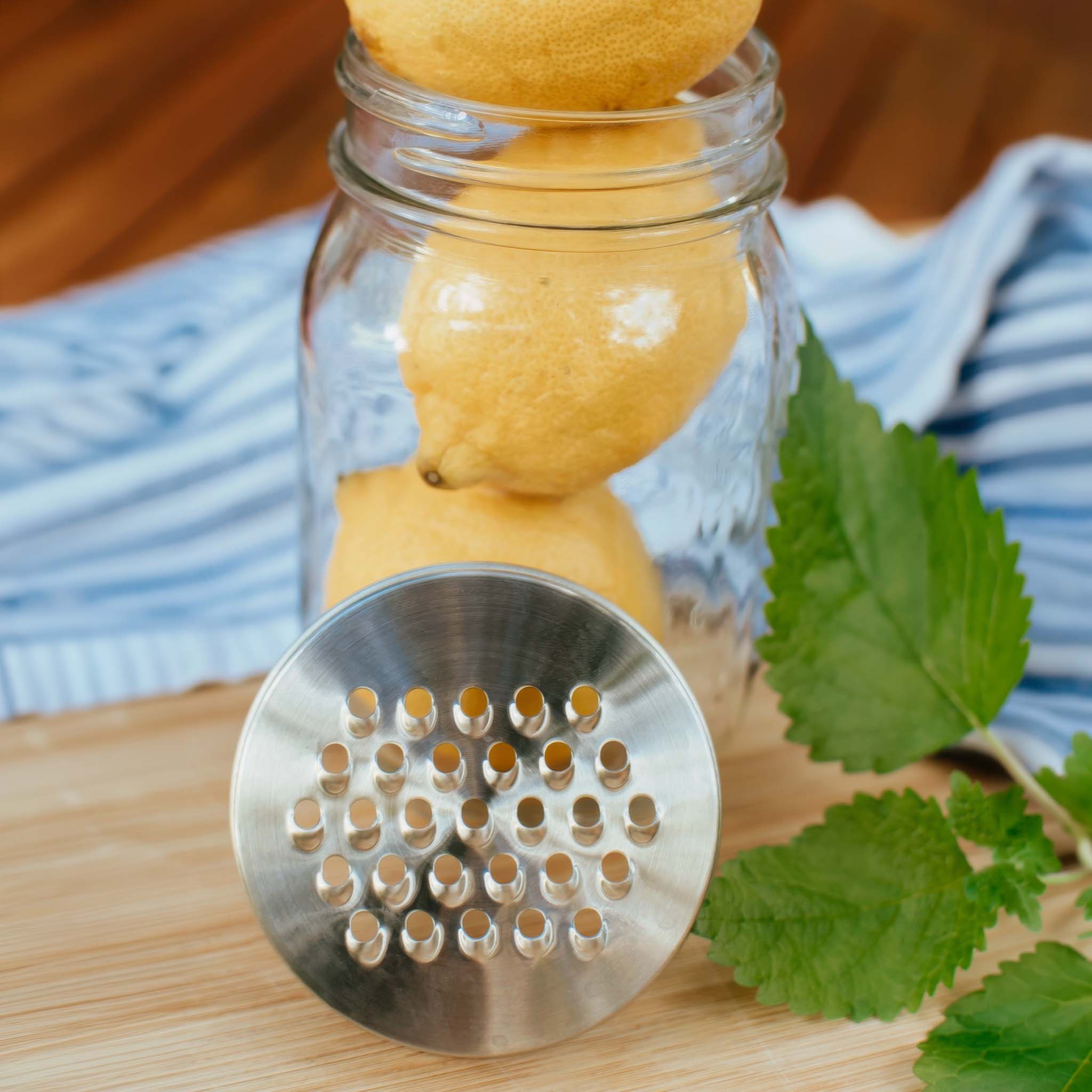 Mason Jar Grater Lid