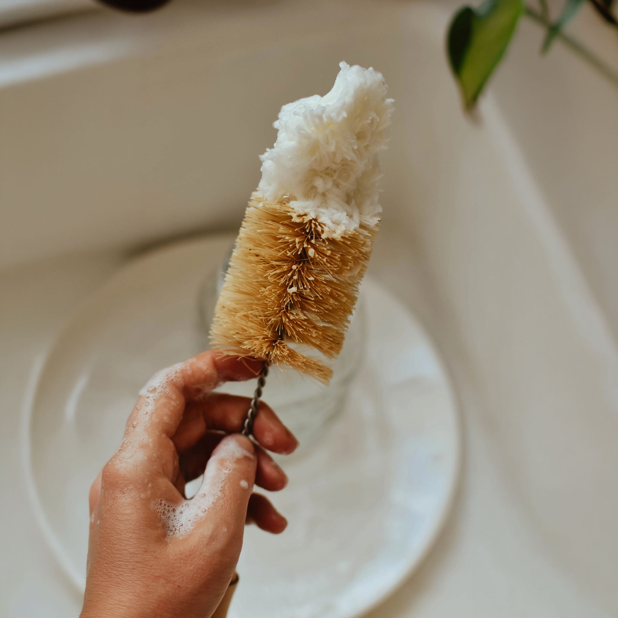 Soft Bottle Brush – Cotton Tip