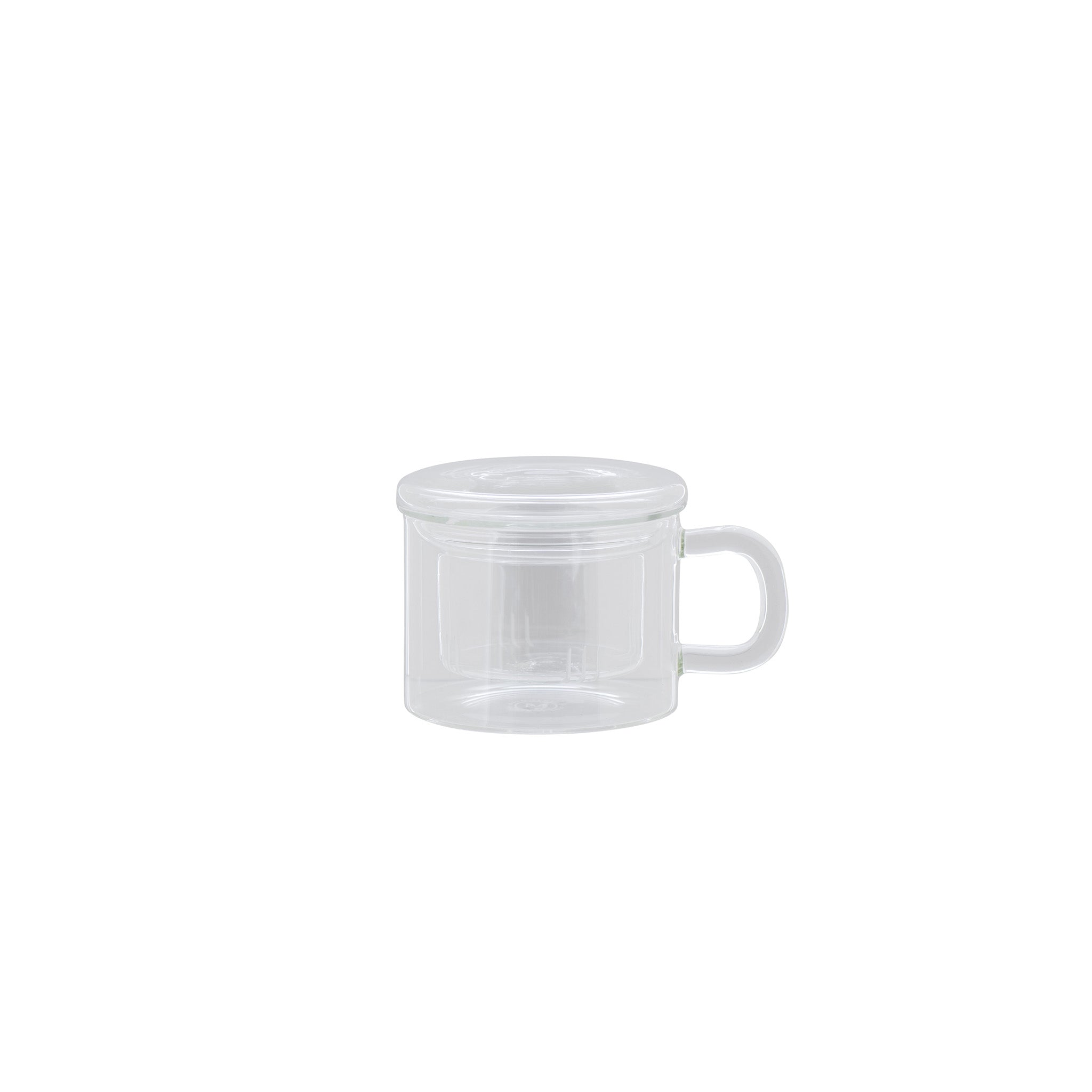 Clear Chá for One tea set on a white background