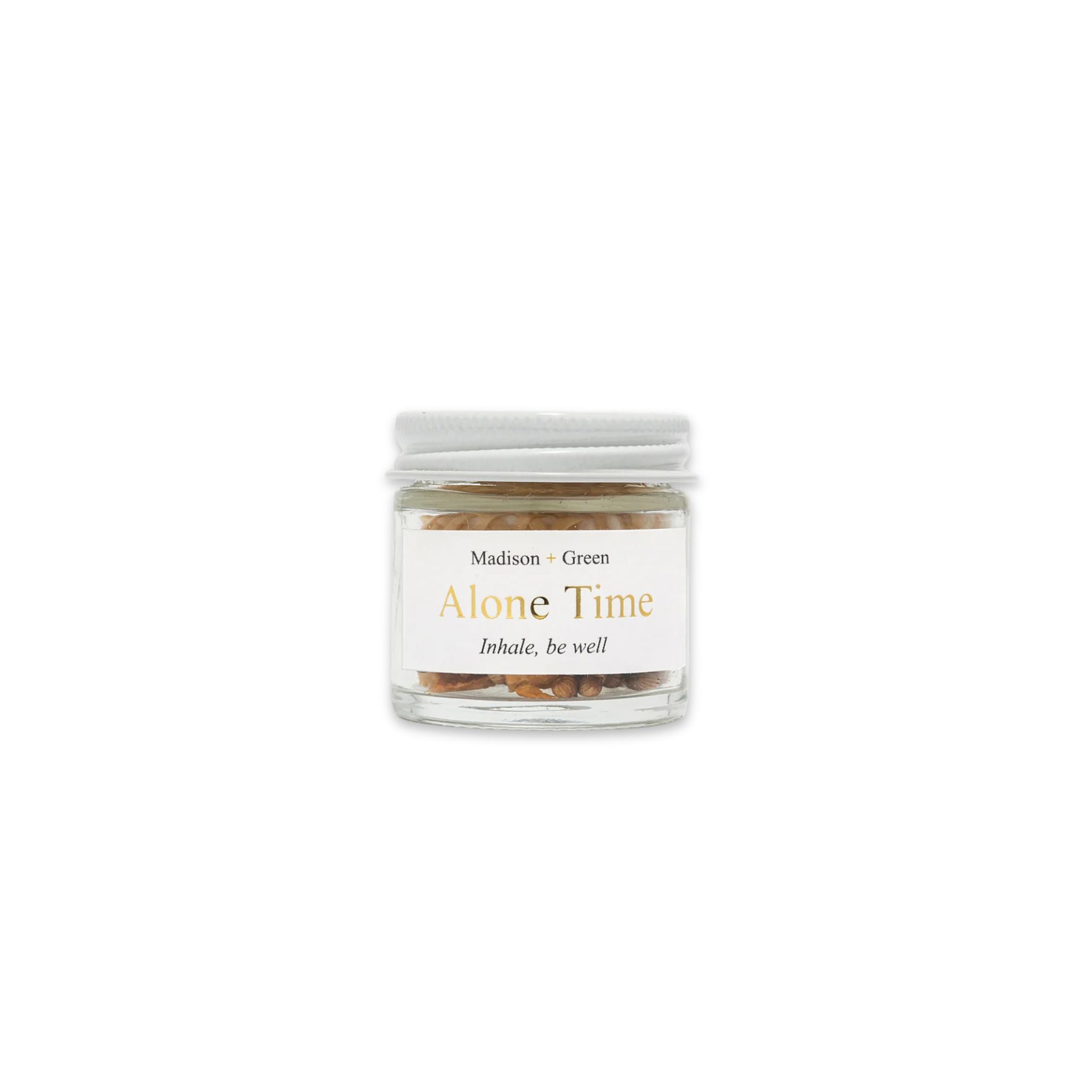 Image of Madison + Green's aromatherapy inhaler "Alone Time"