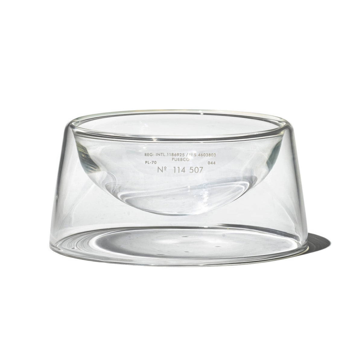 Double Wall Borosilicate Pet Bowl