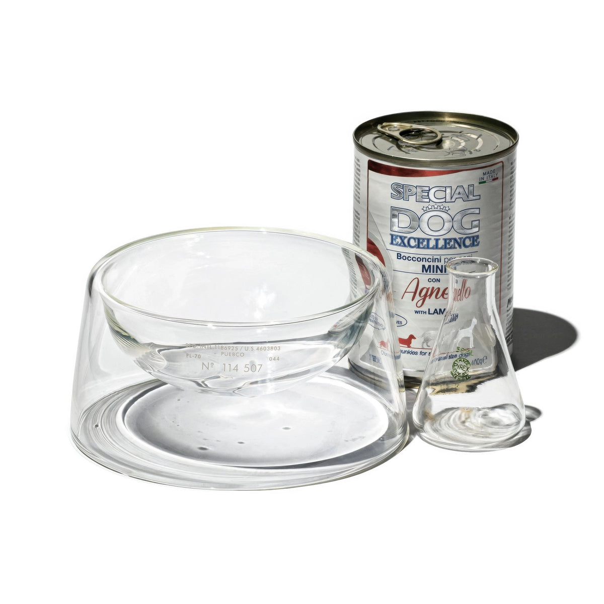 Double Wall Borosilicate Pet Bowl