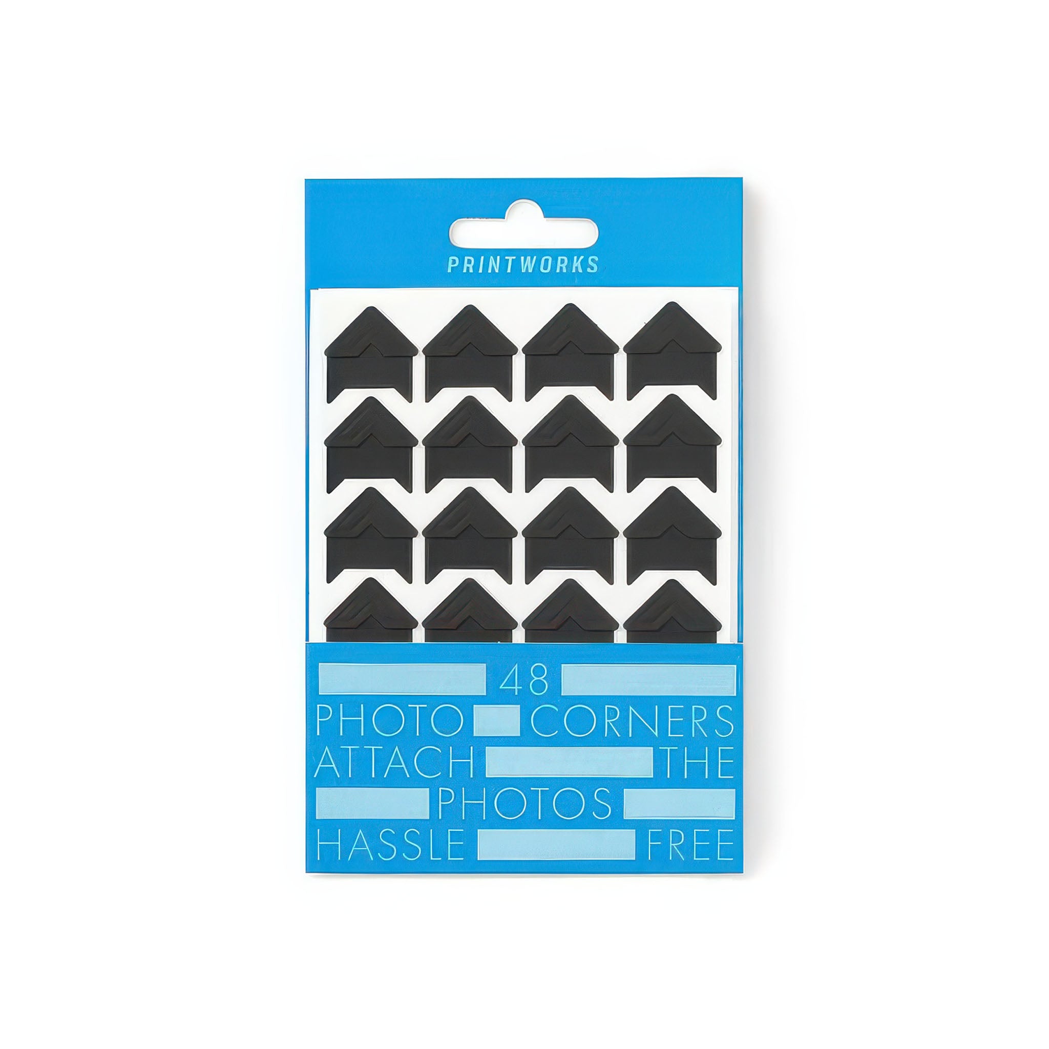 image of printworks photo corners black color