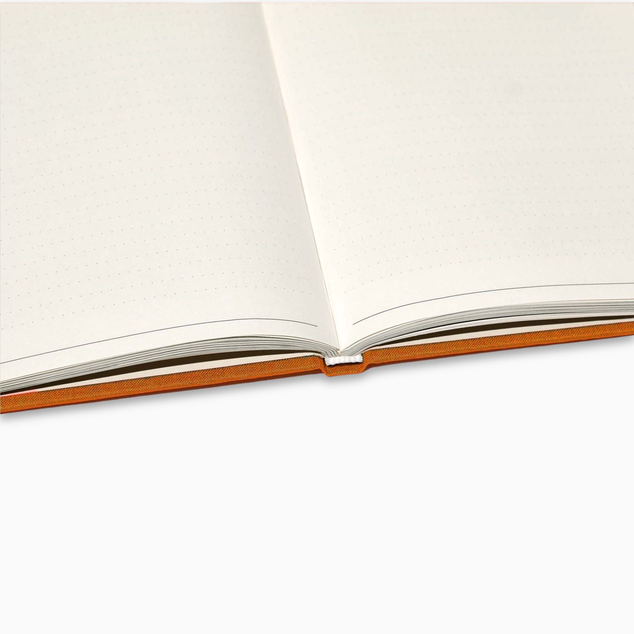 Close up view of Build A Habit Journal by Therapy Notebooks, showing the quality of paper.