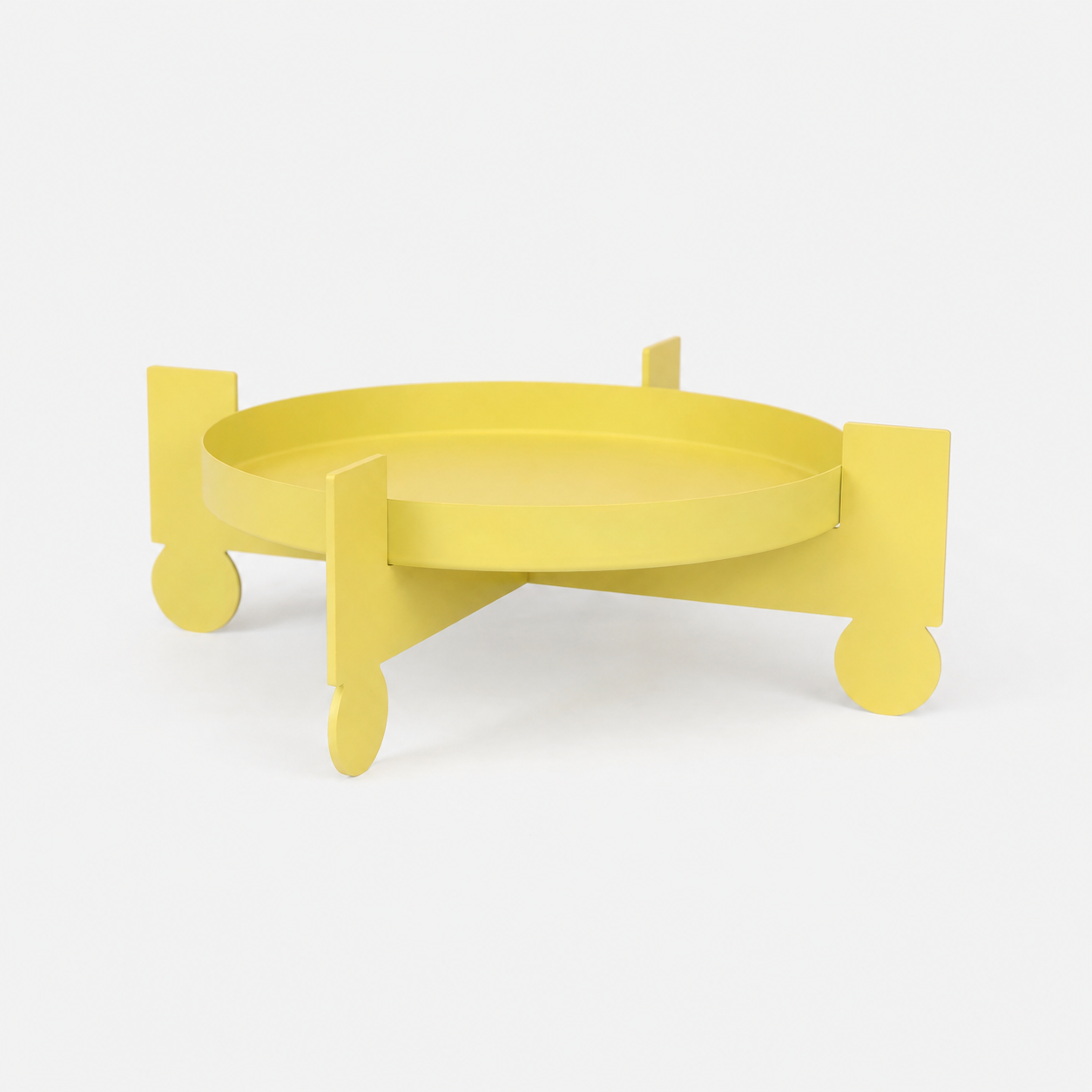 Bal – Pale Yellow Multipurpose Plant Stand