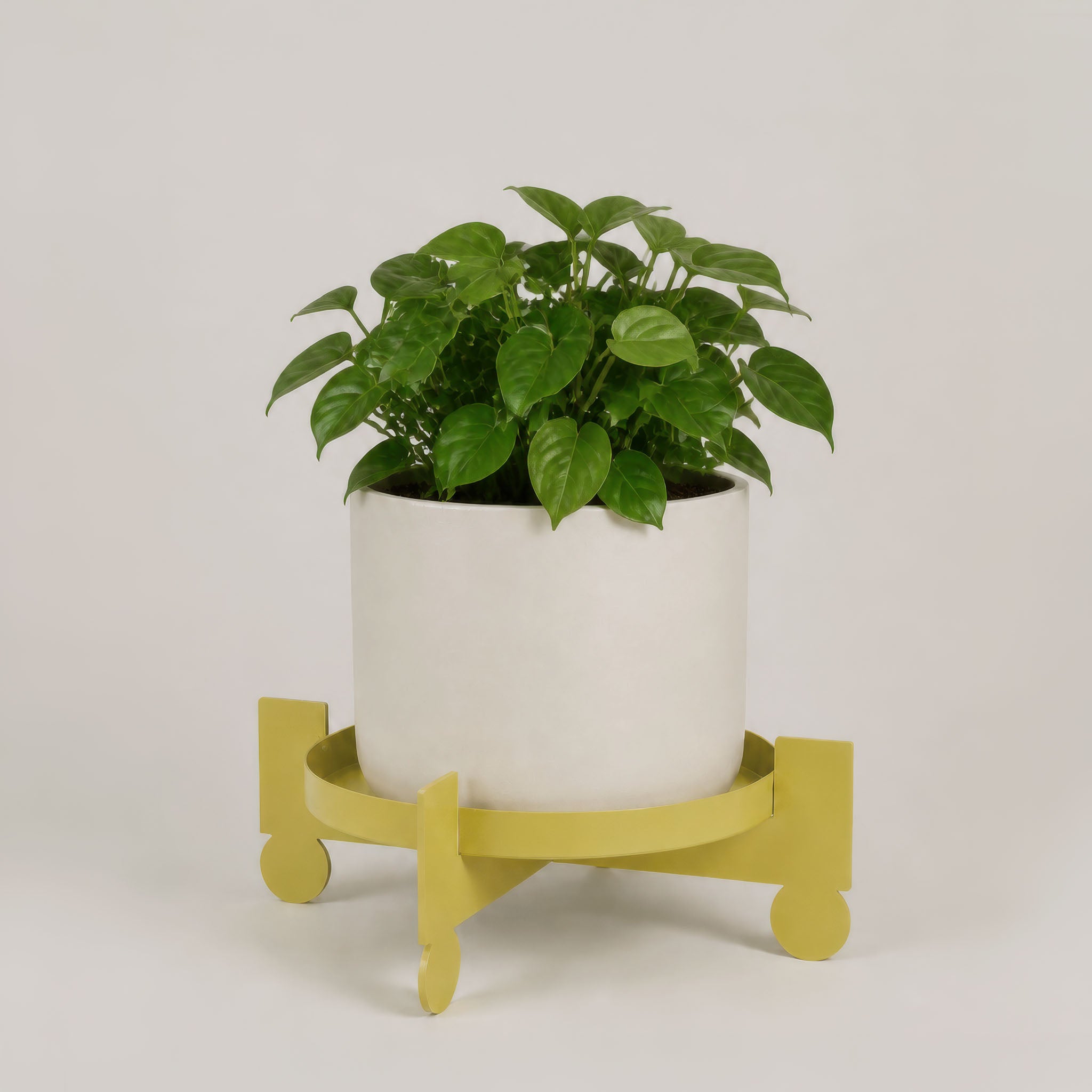 Bal – Pale Yellow Multipurpose Plant Stand