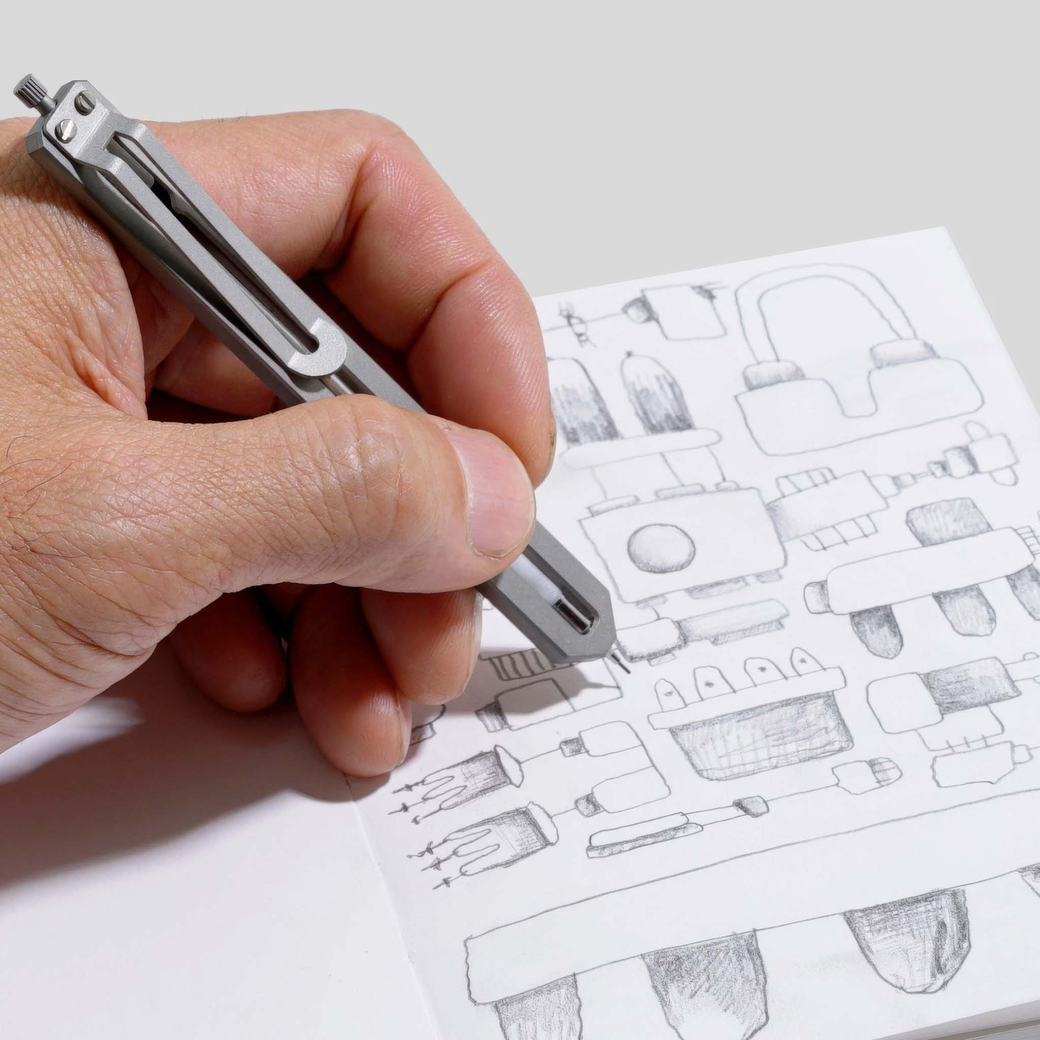 Pencil Type-C – Titanium Mechanical Bookmark Pencil