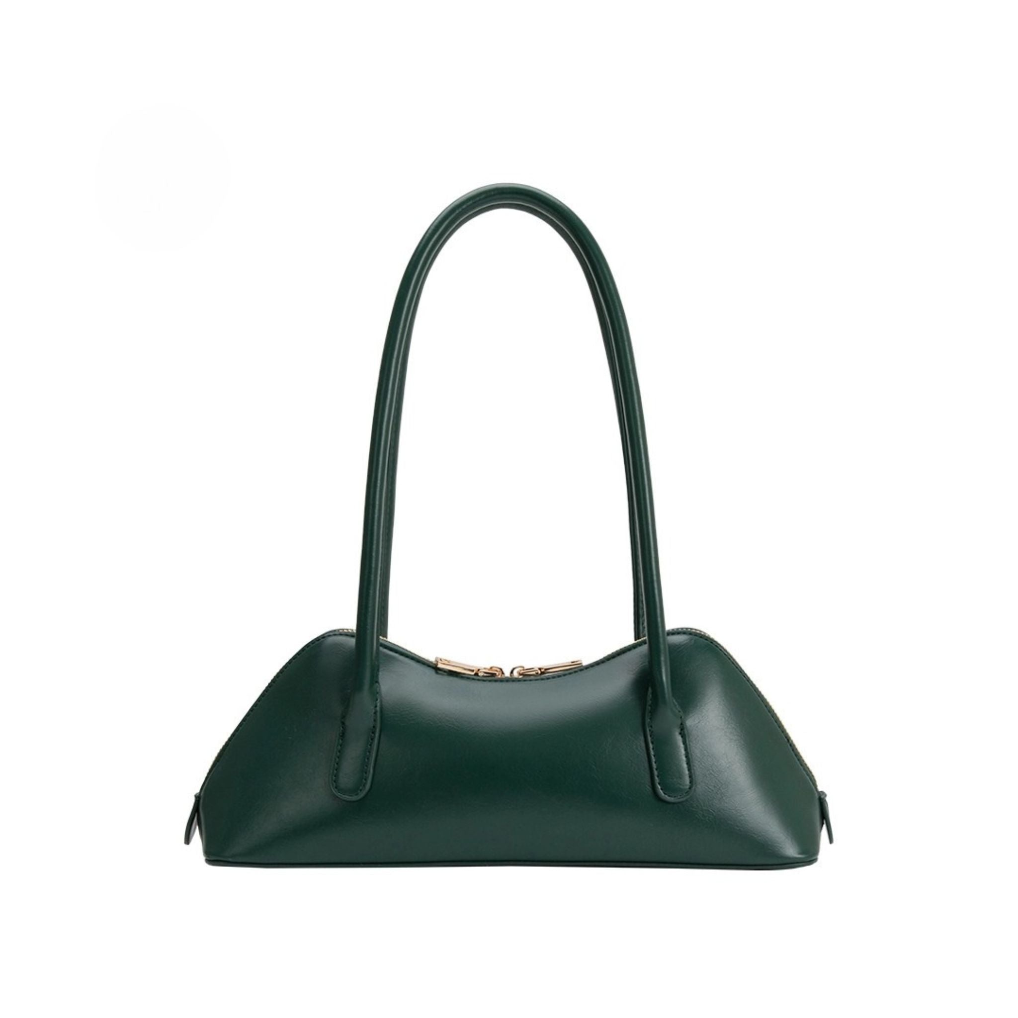 The Dakota green handbag on a white background