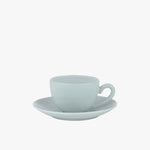 MILK cup/saucer color blue fog