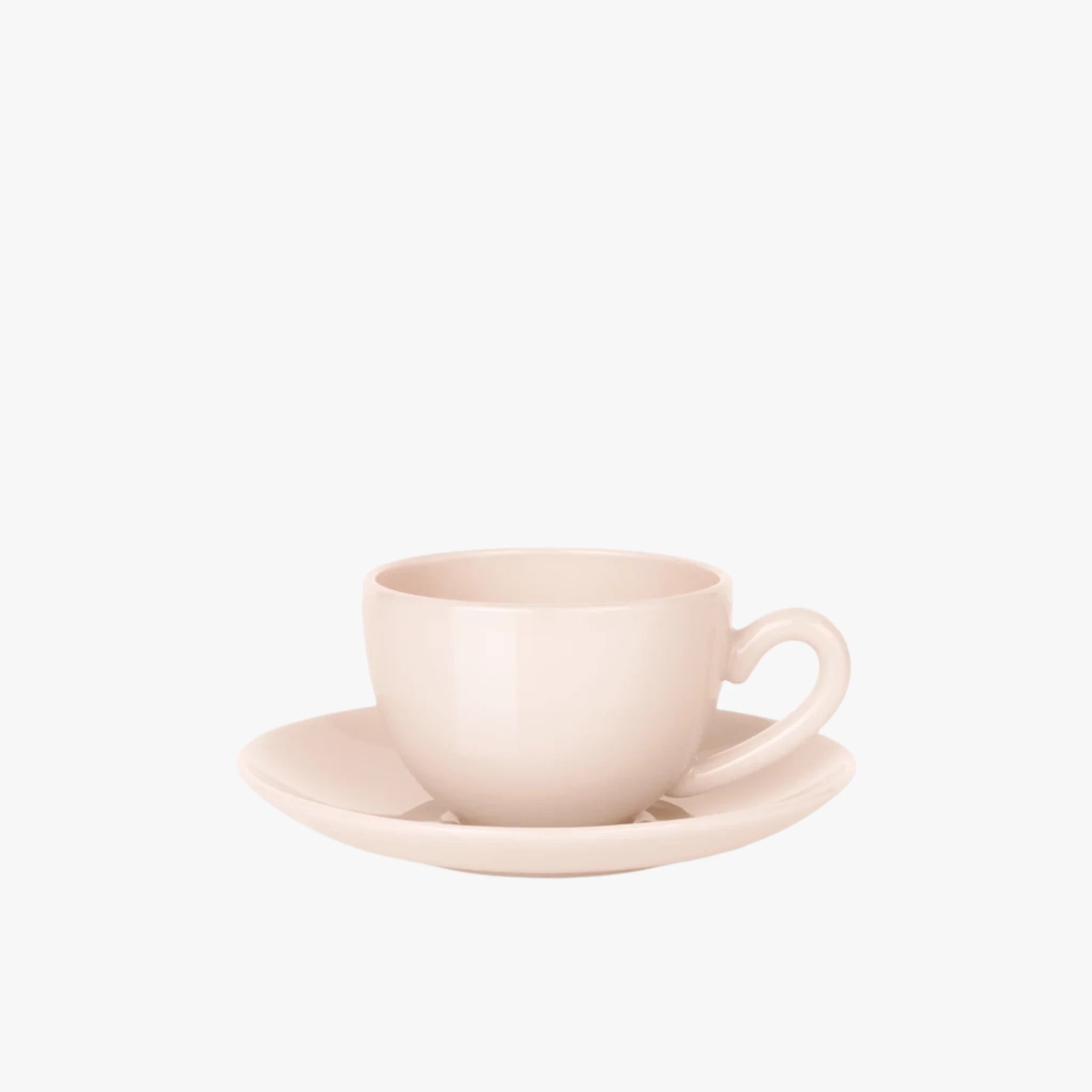 MILK cup/saucer color peach