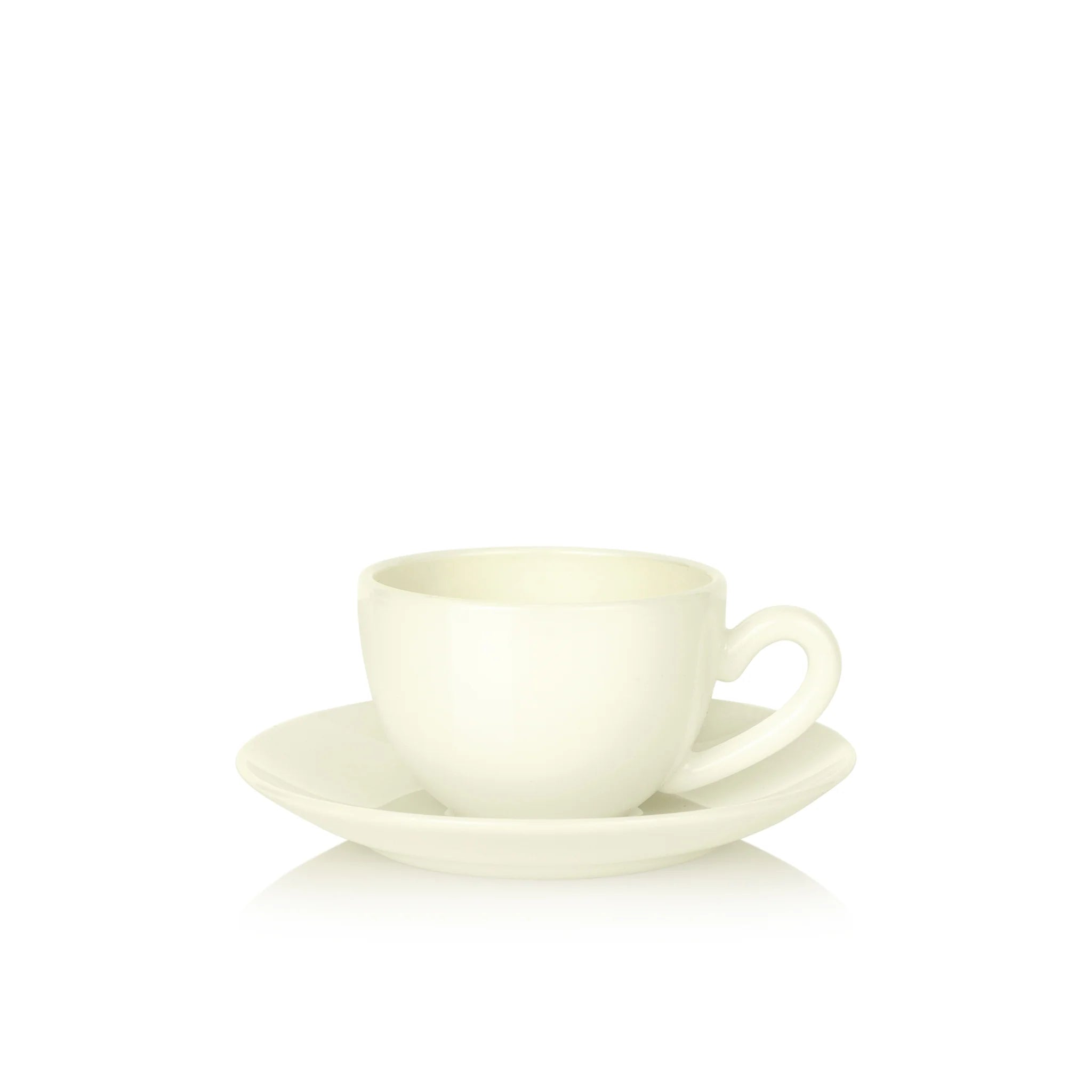 MILK cup/saucer color vanilla