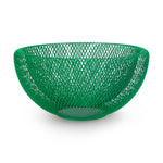 image of MoMA wire mesh bowl color green