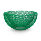 image of MoMA wire mesh bowl color green