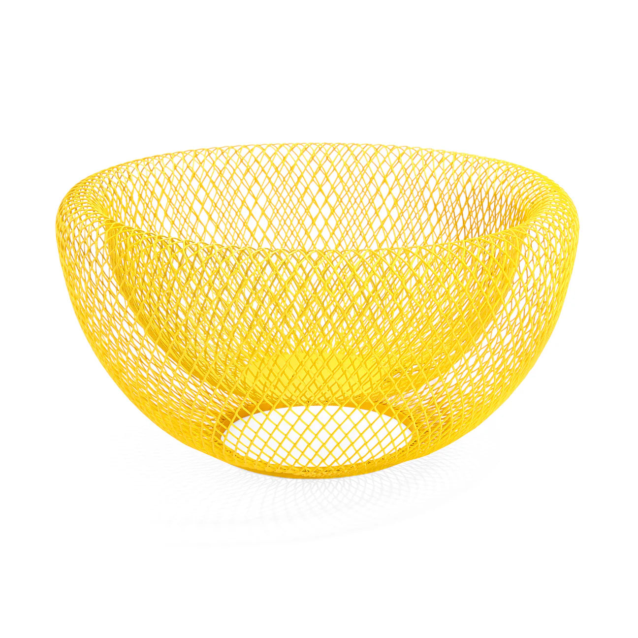 image of MoMA wire mesh bowl color yellow 