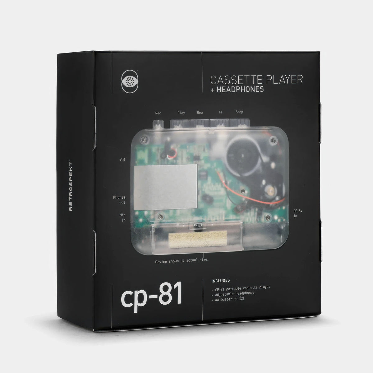 Retrospekt CP-81 Portable Cassette Player