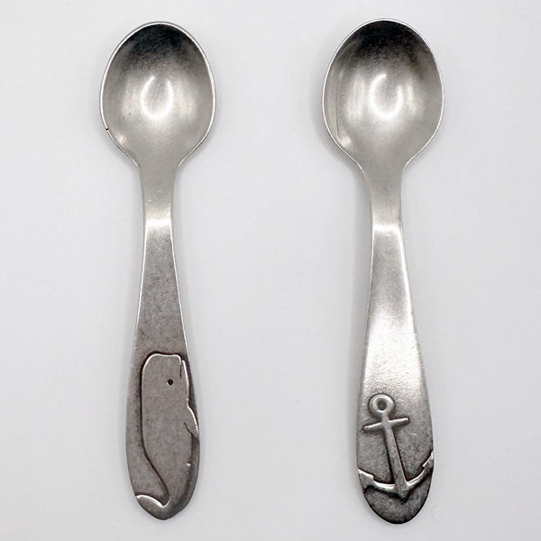 Pewter Baby Spoon Set by Beehive Handmade