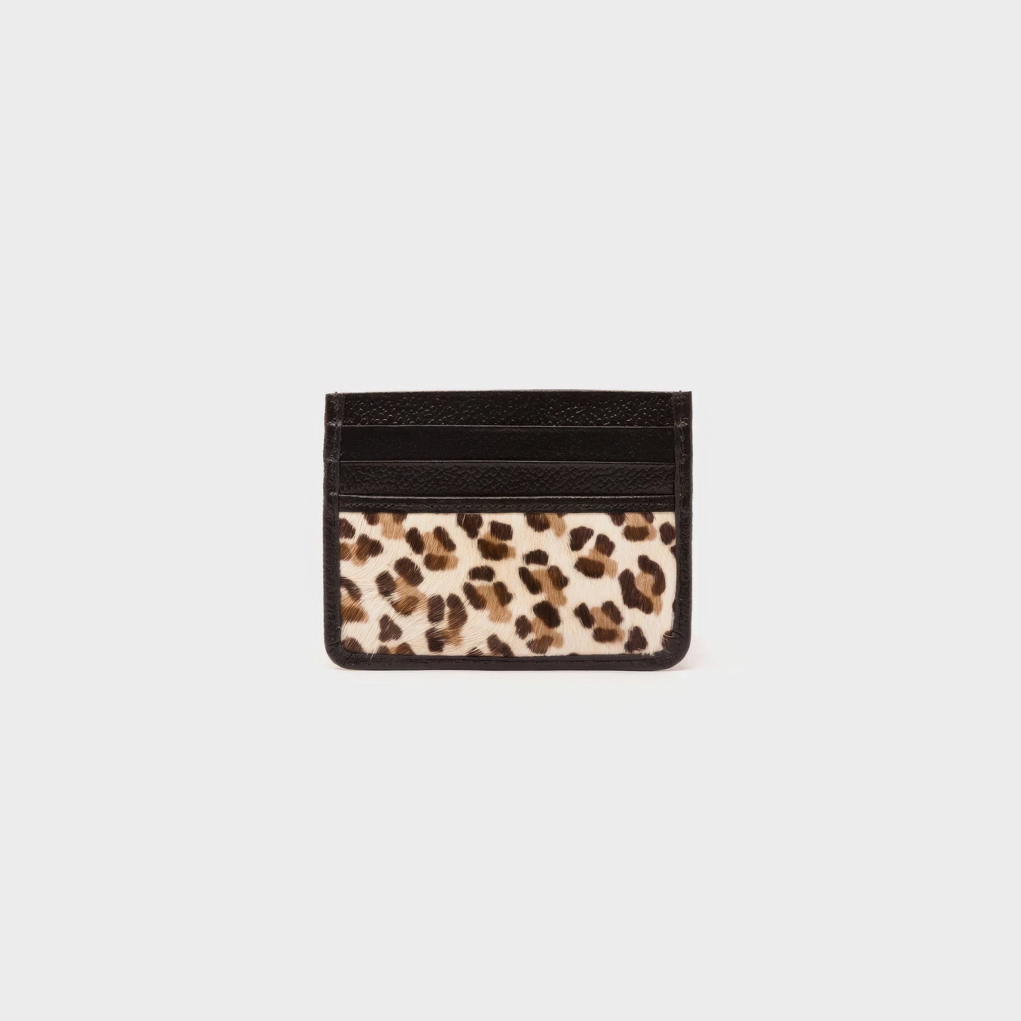Filium Leather Cardholder – All Over Eyes Embroidery