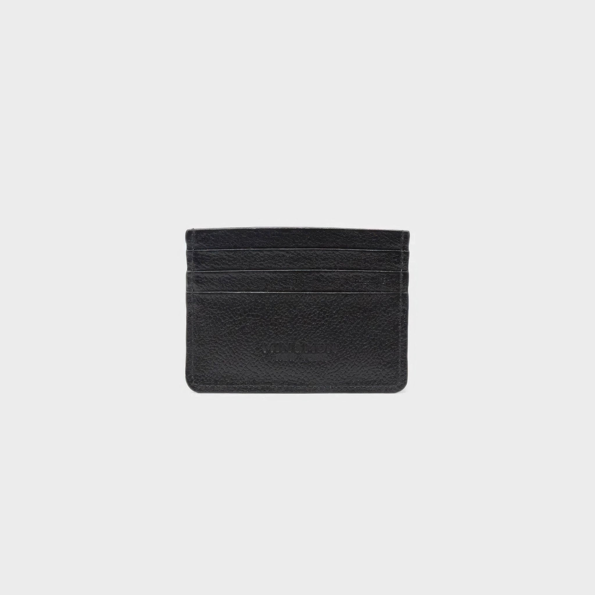 Filium Leather Cardholder – Pigeonista Embroidery