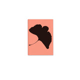 image of common modern ginkgo pop notebook with. black pink design