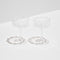 image of two fazeek champagne glasses clear color