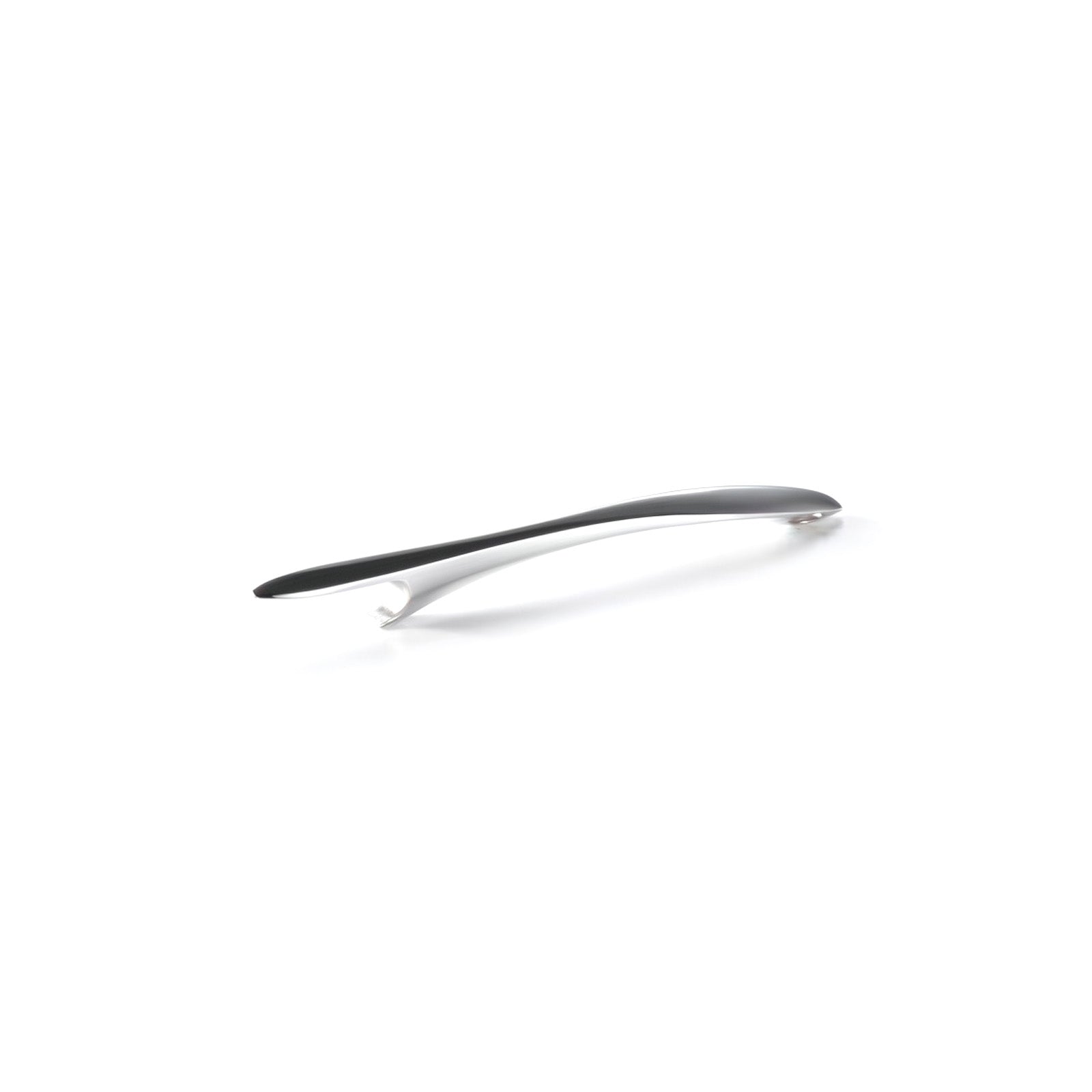 The Suwada brushed stainless steel bottle opener with a satin finish on a white background