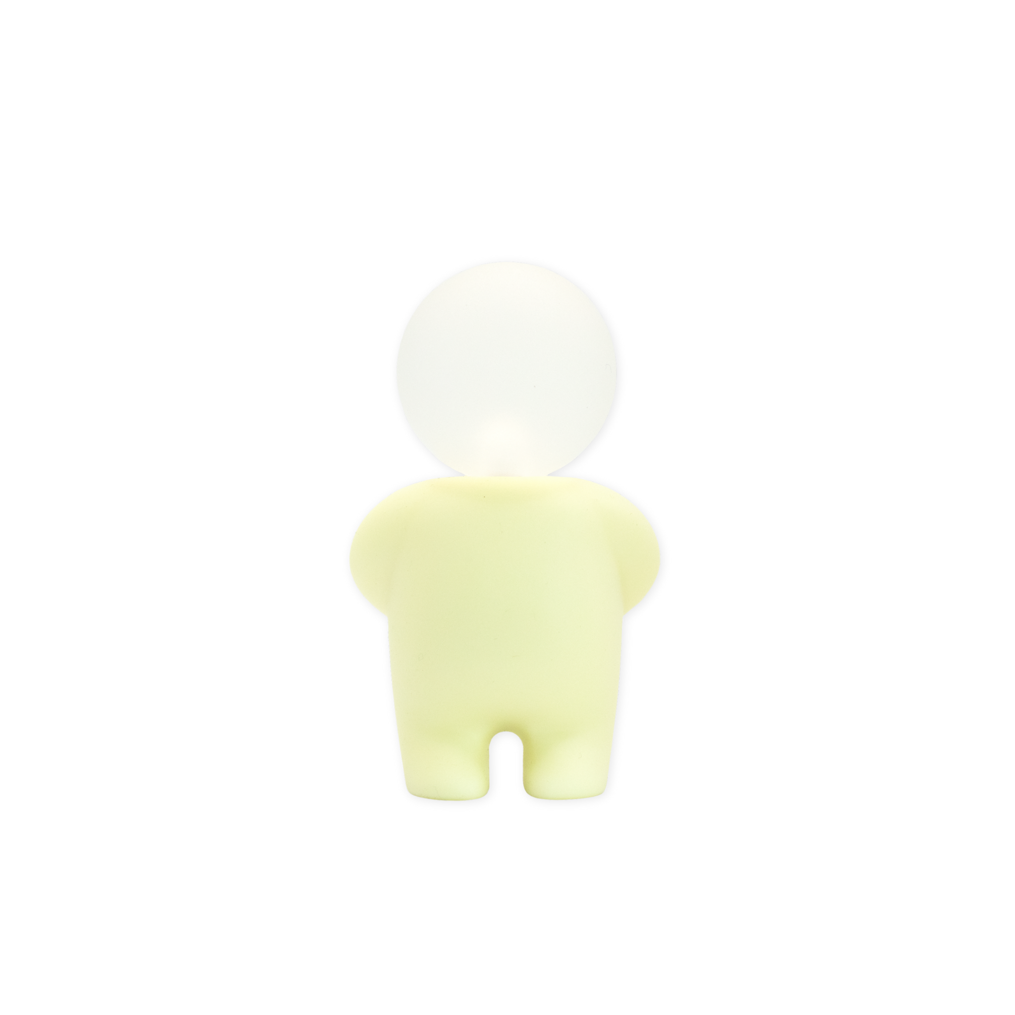 Yellow Lumibaby light a white background