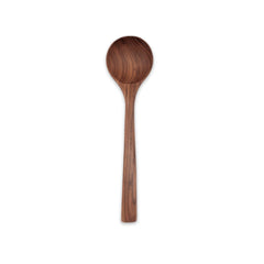 Full top view of JBrody + Co's 13" Walnut Wood Ladle