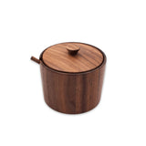 Full image of Walnut Wood Salt Cellar
