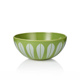 Lucie Kaas Lotus Bowls in green and white on a white background