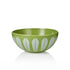 Lucie Kaas Lotus Bowls in green and white on a white background