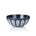 Full image of Lucie Kaas's Arne Clausen Lotus Bowl - Large in dark blue and white