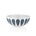 Full image of Lucie Kaas's Arne Clausen Lotus Bowl - Large in dark white and blue