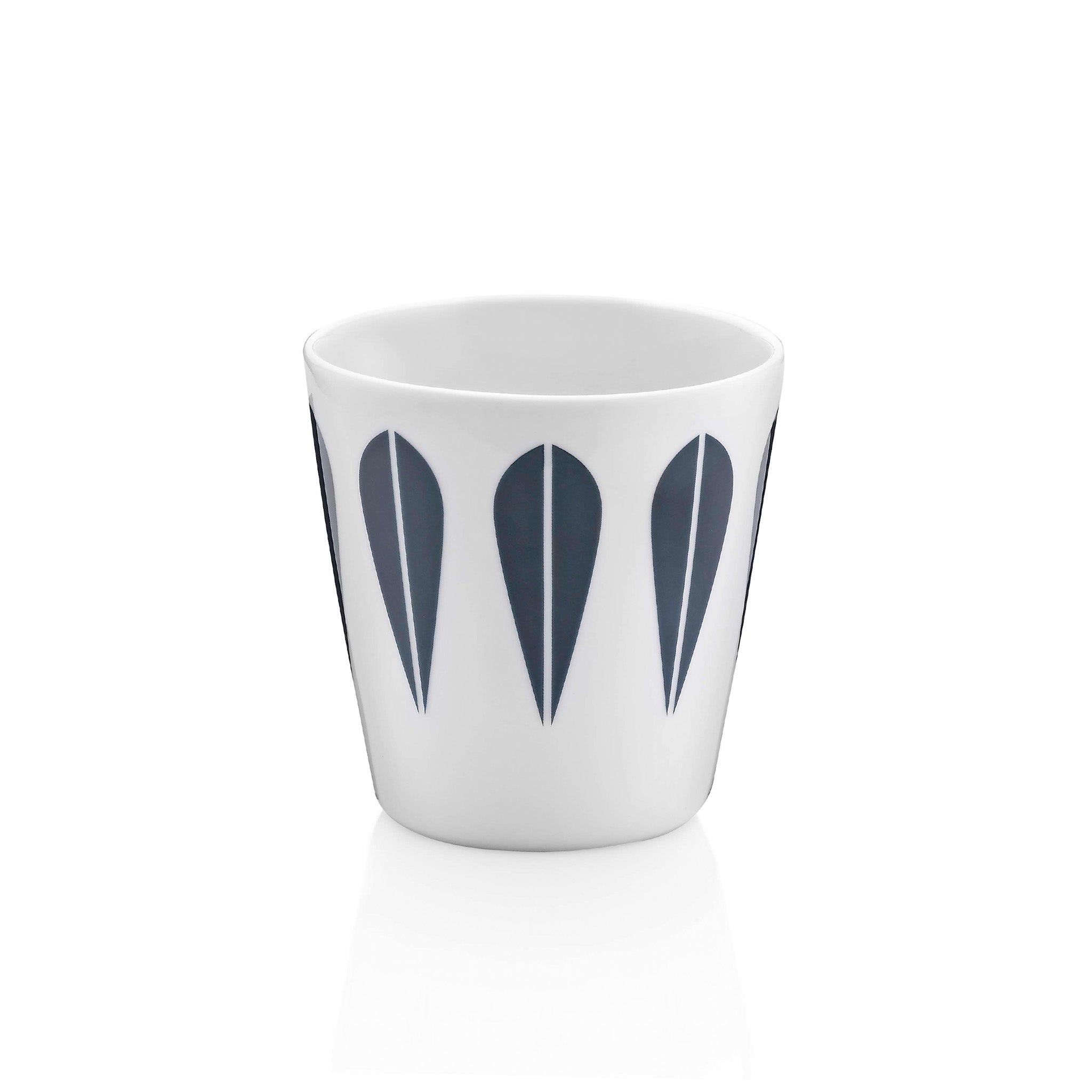 Full image of Lucie Kaas's Arne Clausen Lotus cup in dark blue