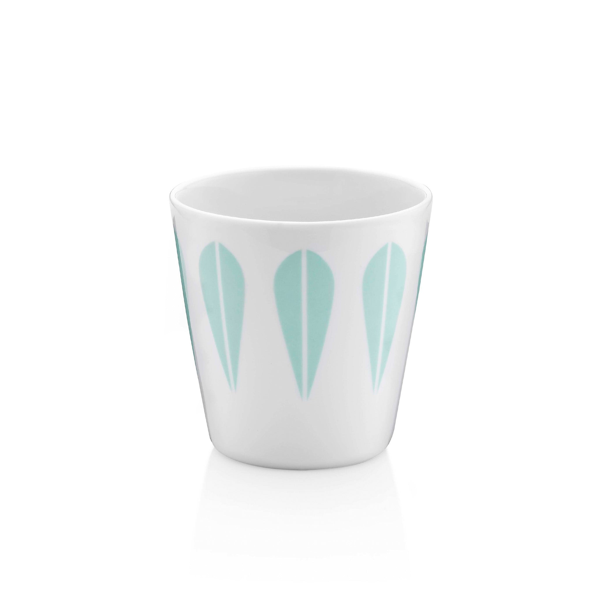 Full image of Lucie Kaas's Arne Clausen Lotus cup in mint green