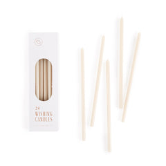 The Floral Society's box of Wishing Candles in Parchment