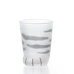 image of cat paw shaped drinking glass color sabatora