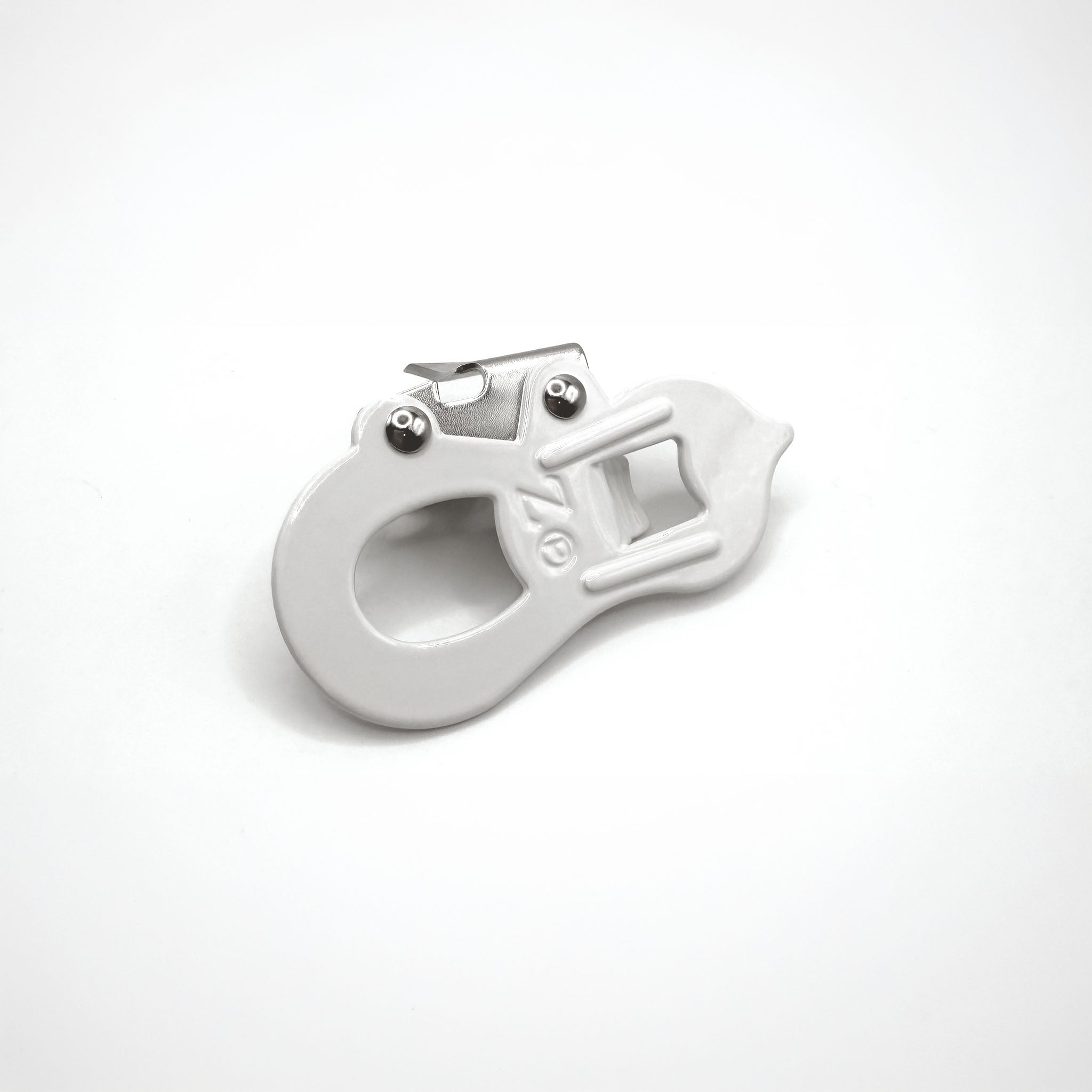 White Yamatani Hyotan Can Opener on a white background