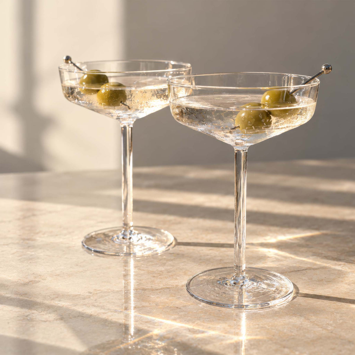 Juniper Coupe Glasses – Set of 2
