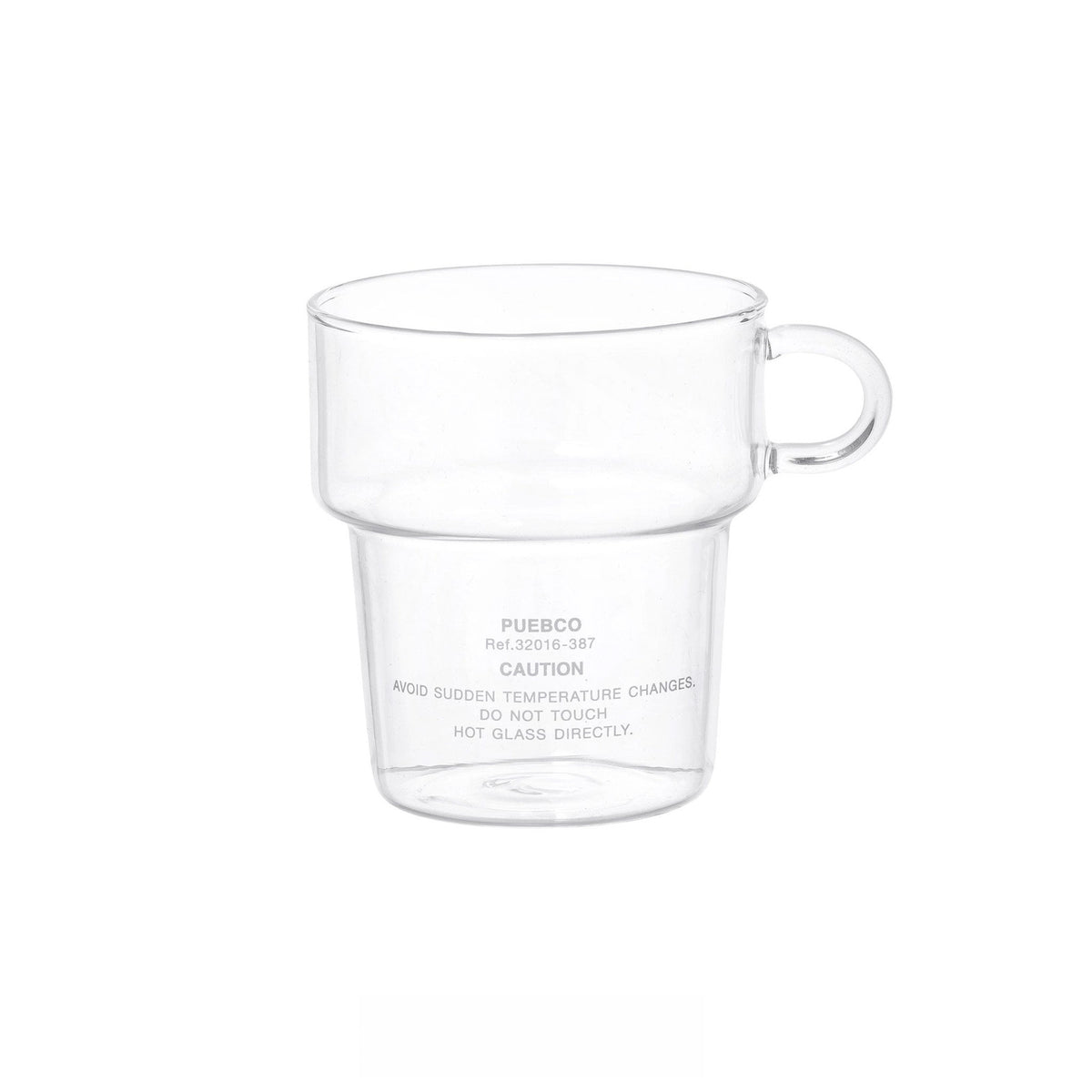 Borosilicate Glass Mug – Deep Stacking
