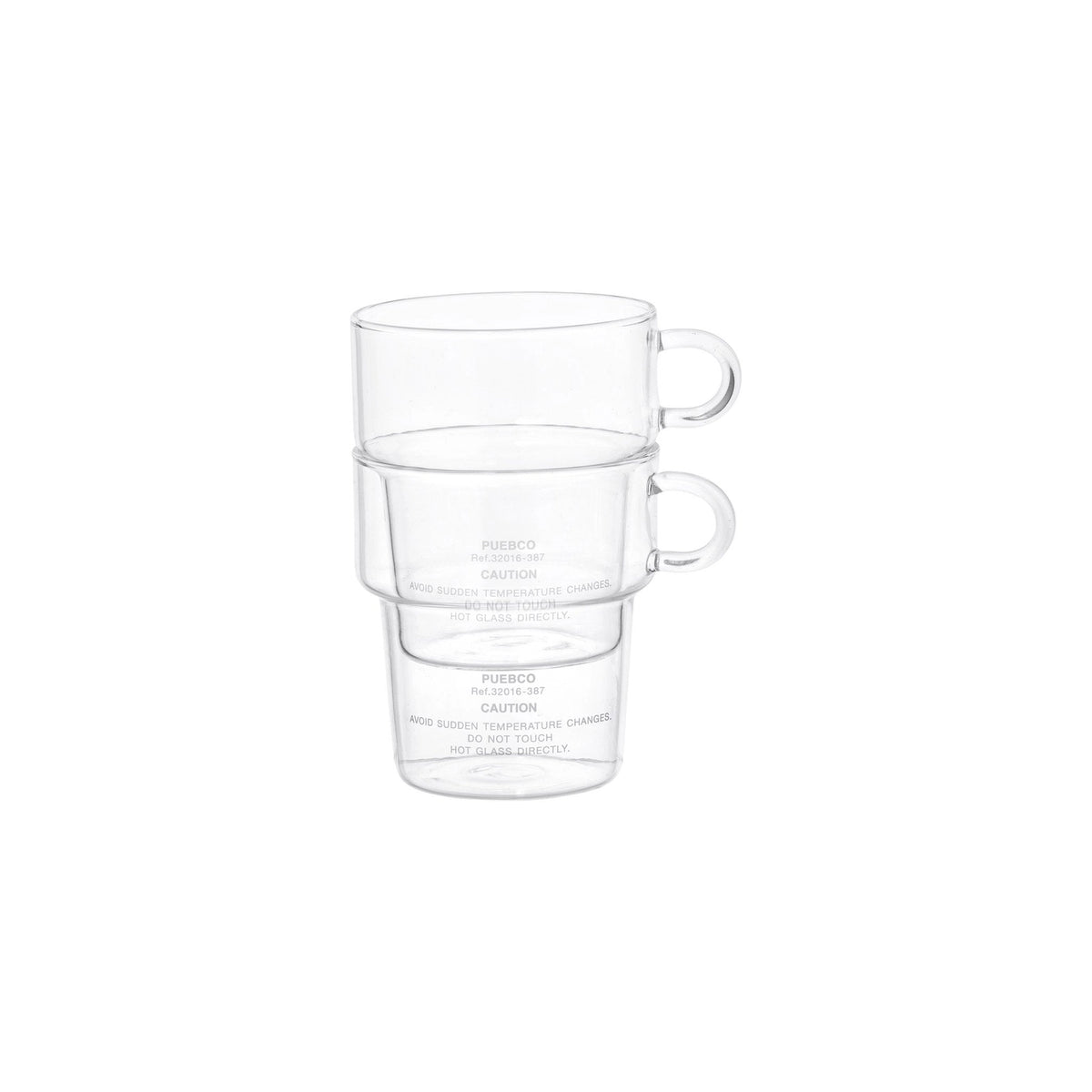Borosilicate Glass Mug – Deep Stacking