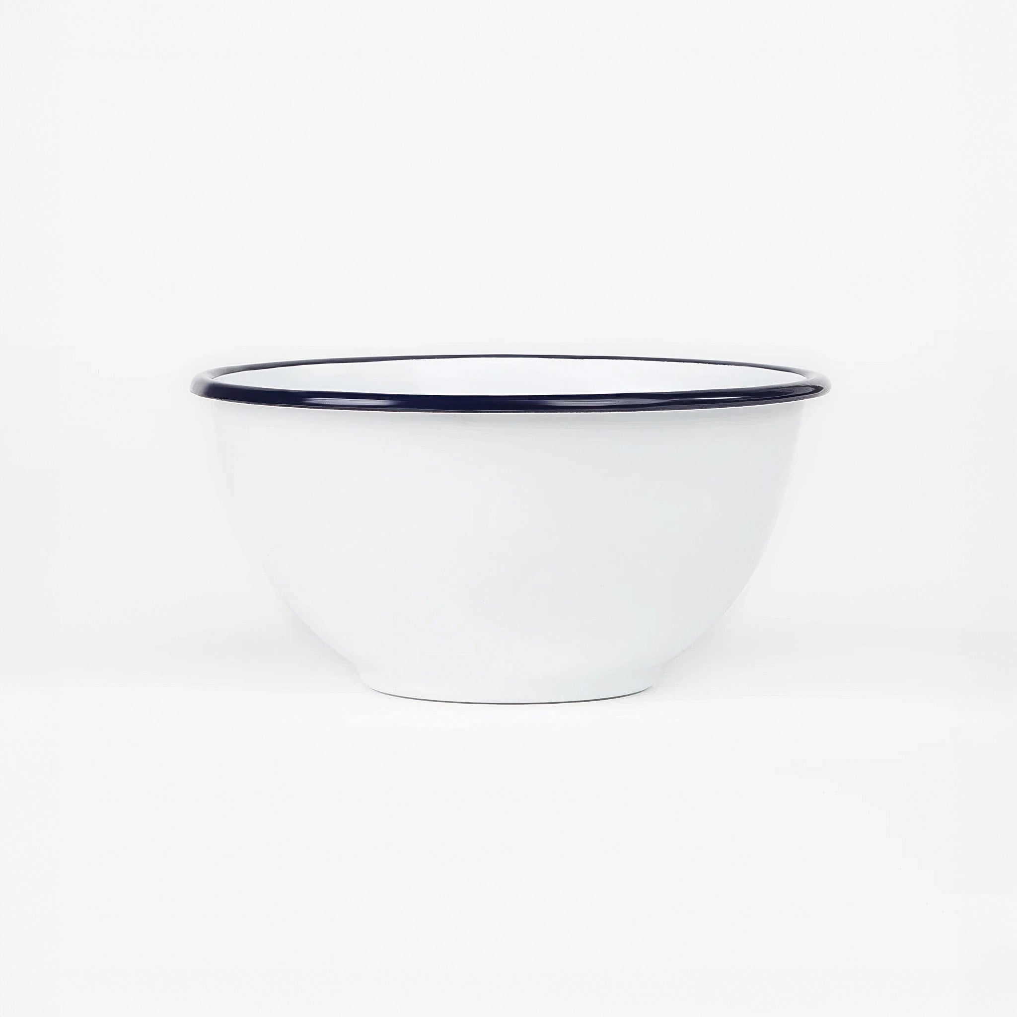 Model wearing the Nimes unisex chore blue jacket with a brown corduroy collar on a white background