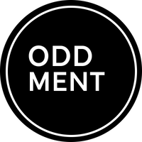 Round short logo for Oddment LLC