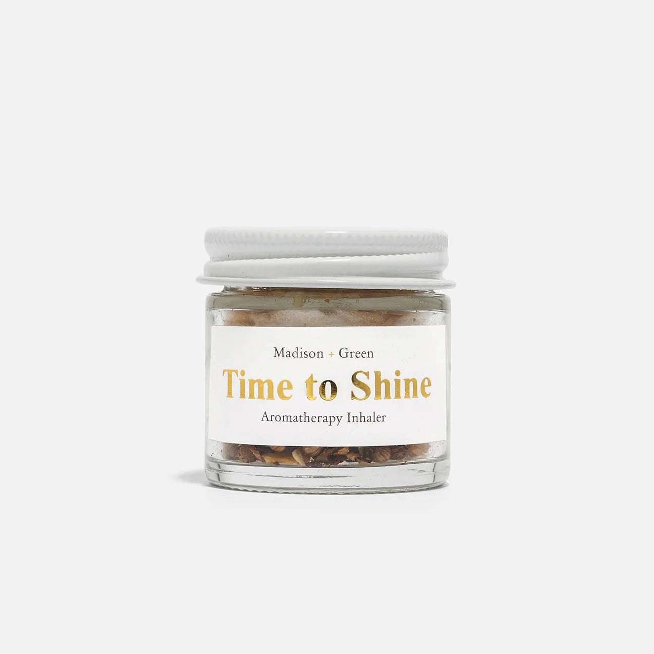 Image of Madison + Green's aromatherapy inhaler "Time to Shine"