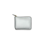 Front view of Minor History's coupe wallet in sterling