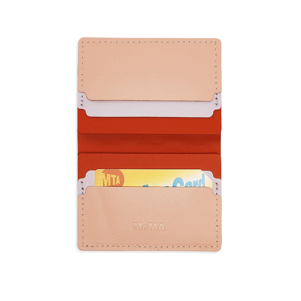 MoMA recycled wallet in color pink